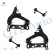 Set of 4 Front Lower Control Arm Ball Joint-Sway Bar Link For 2004-2007 Buick Rainier