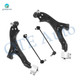 Set of 4 Front Lower Control Arm Ball Joint-Sway Bar Link For 2005-2009 Chevrolet Equinox