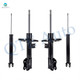 Set of 4 Front Suspension Strut Assembly-Rear Shock Absorber For 2011 KIA Optima