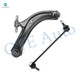 Front Right Lower Control Arm Ball Joint-Sway Bar Link For 2007-2012 Nissan Sentra