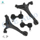 Set of 4 Front Lower Control Arm-Sway Bar Link For 2001-2005 Honda Civic