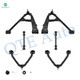 Set of 6 Front Upper and Lower Control Arm Ball Joint-Sway Bar Link Fit For 2000-2006 GMC Yukon