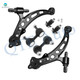 Set of 6 Front Lower Control Arm-Sway Bar Link-Suspension Ball Joint For 1992-1996 Toyota Camry