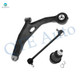 Set of 3 Front Right Lower Control Arm-Sway Bar Link-Suspension Ball Joint For 2010 Chrysler Sebring