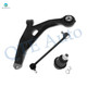 Set of 3 Front Left Lower Control Arm-Sway Bar Link-Suspension Ball Joint For 2010 Chrysler Sebring