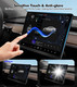 Tempered Glass Screen Protector Compatible With 2017-2023 Tesla Model 3 & 2020-2025 Model Y 15 w/o Juniper; inches Touch Screen Protector Anti-Glare/Anti Fingerprint w/ Alignment Kit