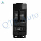 Front Left Master Power Window Switch For 1999 Chevrolet Silverado 1500
