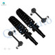 Set of 4 Front Sway Bar Link-Quick Complete Strut-Coil Spring Assembly For 2005-2008 Saab 9-7X