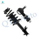 Front Right Sway Bar Link-Quick Complete Strut-Coil Spring Assembly For 2000 2001 Nissan Sentra