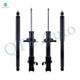 Set of 4 Front Suspension Strut-Rear Shock Absorber For 2011-2015 Lincoln MKX Set of 4 Front Suspension Strut-Rear Shock Absorber For 2011-2015 Lincoln MKX