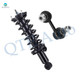 Front Left Sway Bar Link-Quick Complete Strut-Coil Spring Assembly For 2009-2012 Suzuki Equator L4