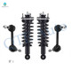 Set of 4 Front Sway Bar Link-Quick Complete Strut-Coil Spring Assembly For 2003-2011 Lincoln Town CAR