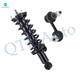 Front Right Sway Bar Link-Quick Complete Strut-Coil Spring Assembly For 2005-2019 Nissan Frontier L4 XE