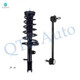 Rear Left Sway Bar Link-Quick Complete Strut-Coil Spring Assembly For 1999-2003 Lexus RX300