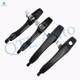 Set of 4 Front-Rear Left Right Exterior Door Handle For 2007-2017 Jeep Patriot