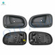 Set of 4 Front-Rear Left-Right Side Interior Door Handle For 1991-1998 Toyota Corolla