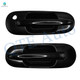 Pair of 2 Front-Rear Left Side Exterior Door Handle For 1997-2001 Honda CR-V LX