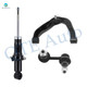 Set 3 Front Right Upper Control Arm Ball Joint-Sway Bar Link-Suspension Strut Assembly For 2005-2019 Nissan Frontier