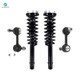 Set of 4 Front Sway Bar Link-Quick Complete Strut-Coil Spring Assembly For 2004-2008 Acura TSX