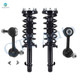 Set of 4 Front Sway Bar Link-Quick Complete Strut-Coil Spring Assembly For 2009-2014 Acura TSX Sedan