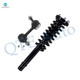 Front Left Sway Bar Link-Quick Complete Strut-Coil Spring Assembly For 2003 2005-2007 Honda Accord V6