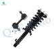 Front Left Sway Bar Link-Quick Complete Strut-Coil Spring Assembly For 2010 2011 Honda Accord Crosstour