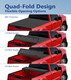 Hard Quad-Fold Flip Cover For 2019-2026 GMC Sierra 1500 Limited 5'8" Bed