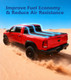 Hard Quad-Fold Flip Bed Cover For 2007-2021 Toyota Tundra 5'7" (67") Bed