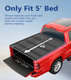 Hard Quad-Fold Flip Cover For 2020-2025 Jeep Gladiator JT 5' (60") Bed
