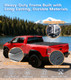 Hard Quad-Fold Flip Cover For 2024 2025 Toyota Tacoma 5' Bed