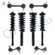 Set of 8 Front-Rear Sway Bar Link-Quick Complete Strut-Coil Spring Assembly For 2004-2006 Acura TL