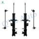 Set of 4 Front Sway Bar Link-Suspension Strut Assembly For 2007-2013 Suzuki SX4