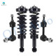 Set of 4 Front Sway Bar Link-Quick Complete Strut-Coil Spring Assembly For 2004 2005 Ford F-150