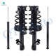 Set of 4 Front Quick Complete Strut- Rear Shock Absorber Replacement For 2006-2015 Mazda 5