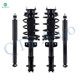 Front-Rear Set 4 Quick Complete Strut-Shock Replacement For 2011-2014 Ford Mustang