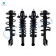 Set Front-Rear Quick Complete Strut-Coil Spring Replacement For 2008-2017 Mitsubishi Lancer