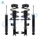Set of 4 Front Quick Complete Strut-Coil Spring-Rear Shock Replacement For 2009-2013 Nissan Murano V6
