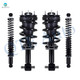Set of 4 Front Quick Complete Strut-Coil Spring Assembly-Rear Complete Shock Absorber Kit Replacement For 2007-2013 Chevrolet Silverado 1500, 2007-2013 GMC Sierra 1500