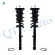 Pair of 2 Front Left-Right Quick Complete Strut-Coil Spring Assembly Replacement For 2006-2013 Lexus IS250, 2006-2013 Lexus IS350