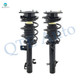 Pair of 2 Front Left-Right Quick Complete Strut-Coil Spring Assembly Replacement For 2007-2015 Mini Cooper