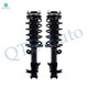 Pair of 2 Front Left-Right Quick Complete Strut-Coil Spring Assembly Replacement For 2016-2022 Acura ILX