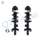Pair of 2 Front Left-Right Quick Complete Strut-Coil Spring Assembly Replacement For 2014-2023 Jeep Cherokee