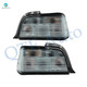 Pair of 2 Front Left-Right Headlights Assembly For 1998 1999 BMW 323I