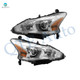 Pair of 2 Front Left-Right Headlights Assembly For 2013-2015 Nissan Altima