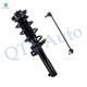 Front Sway Bar Link-Quick Complete Strut-Coil Spring Assembly For 2009-2017 Volkswagen CC V6