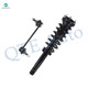Front Sway Bar Link-Quick Complete Strut-Coil Spring Assembly For 2010-2012 Ford Fusion