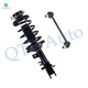 Front Right Sway Bar Link-Quick Complete Strut-Coil Spring Assembly For 1999-2001 Infiniti QX4