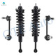 Set of 4 Front Sway Bar Link-Quick Complete Strut-Coil Spring Assembly For 2007-2009 Toyota FJ Cruiser