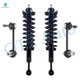 Set of 4 Front Sway Bar Link-Quick Complete Strut-Coil Spring Assembly For 2010-2022 Toyota 4Runner