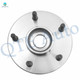 Set of 3 Front Lower Control Arm-Wheel Hub Bearing Assembly-Shock Absorber For 2000 2001 Dodge RAM 1500 2-Wheel ABS